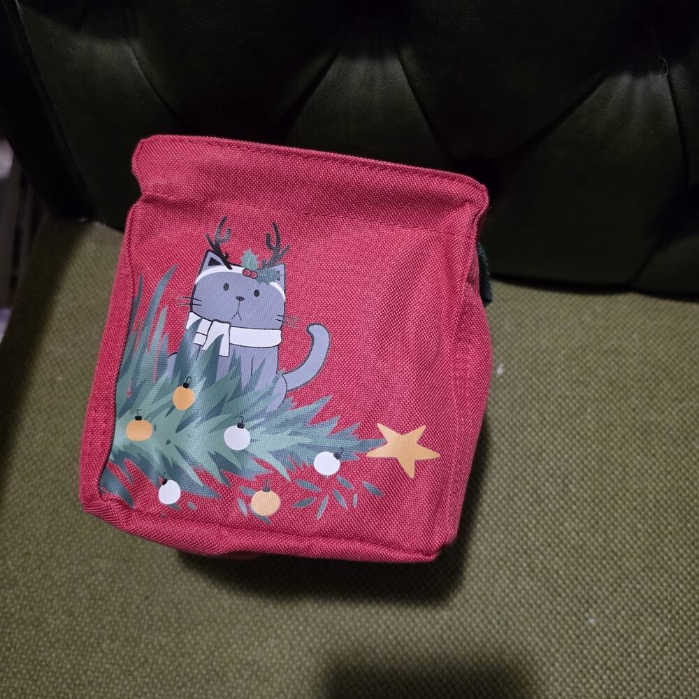 Thirty One Littles Carry-All Caddy Merry Cat-Mas AQ83 NIP